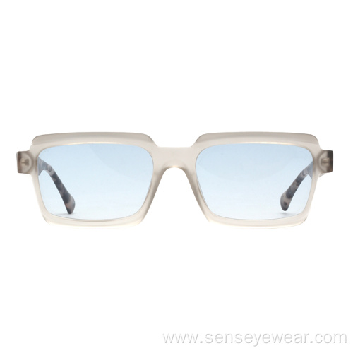 Fashion Square Injection Acetate Polarized Sunglasses